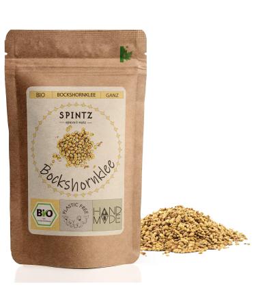 Spintz Bio Bockshorn clover sowing 500g - plastic -free packaged - Bockshorn clover seed - Bockshorn seed - vegan - 100% natural and without additives 500.0 gram