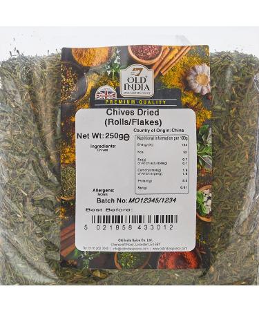 Old India Dried Chives (Rolls/Flakes) 250g - Premium Quality | Buy Online - Buy Online on SooperMarket.com