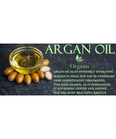 Cocojojo 100% Pure Argan Oil Deodorized Refined Cold Pressed 32 Fl Oz - Top Quality Organic Argan Oil - Buy Online on SooperMarket.com