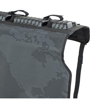 Evoc Tailgate Pad Duo - Secure Bicycle Transport for Pickup Trucks | Protects Your Bikes & Vehicle | Available in Olive & Black - Buy Online on SooperMarket.com