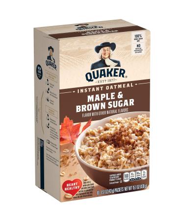 Instant Oatmeal Maple Sugar 10 Pk