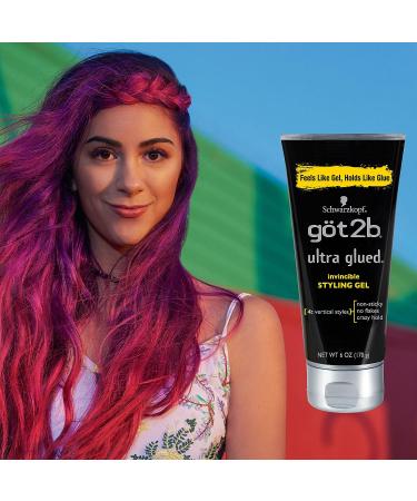 got2b Ultra Glued Invincible Styling Gel 6 oz Unscented - 1 Pack - Buy Online on SooperMarket.com
