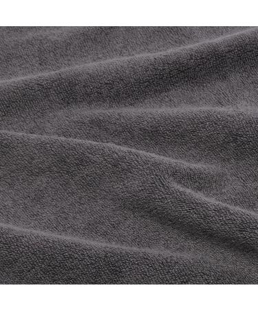 Amazon Basics 6-Pack Dark Grey Hand Towels - 30% Recycled Cotton Content - Buy Online on SooperMarket.com