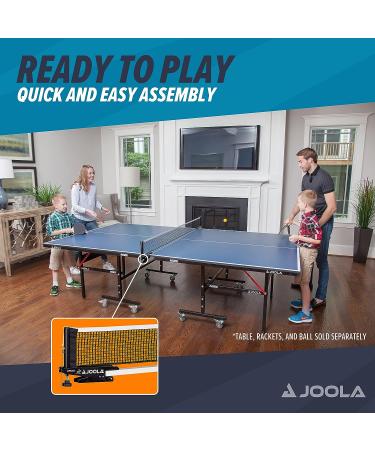 JOOLA Spring Professional Table Tennis Net & Post Set - ITTF Approved - 72 Regulation Ping Pong Net - Buy Online on SooperMarket.com