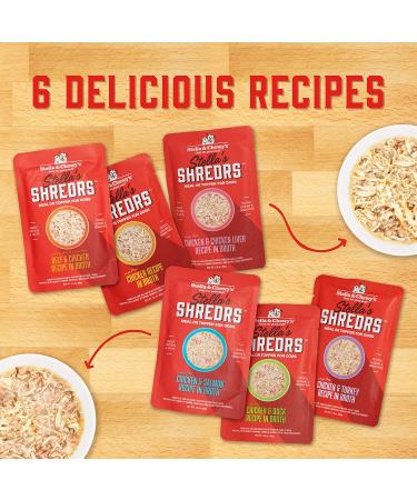 Stella & Chewy's Shredded Chicken Dog Food - 24 Pouches - Buy Online on SooperMarket.com