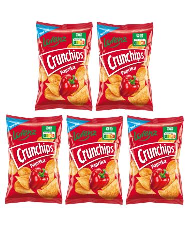 Crunchips Paprika Crisps 5X 150G - imported by DFB