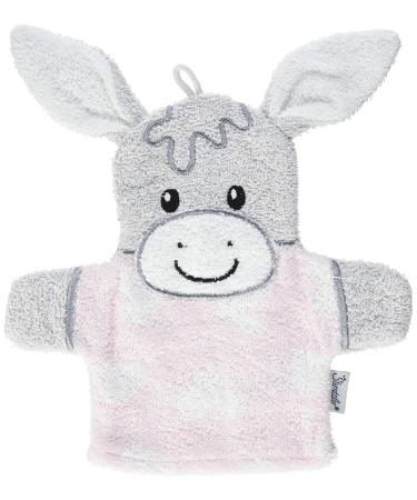 Sterntaler play wash mitt Emmi Girl size: 21 x 15 cm grey