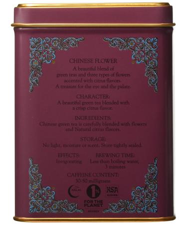 Harney & Sons Chinese Flower Tea Blend - 20 Sachets (1.4 oz) | Premium Loose Leaf Herbal Tea - Buy Online on SooperMarket.com