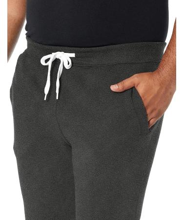 Southpole Men's Basic Active Fleece Jogger Sweatpants - Heather Charcoal, Medium - Buy Online on SooperMarket.com