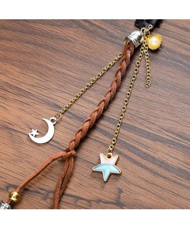 Awaytr Bohemian Feather Hair Band - Hippie Festival Accessories | 3-in-1 Tormented Feather Headdress for Women - Buy Online on SooperMarket.com