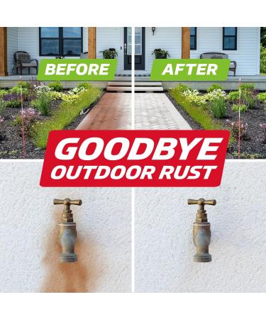 Velocity Exterior Rust Stain Remover - Effective Rust Removal for Concrete Vinyl Siding & Decks - 1 Gallon - Buy Online on SooperMarket.com