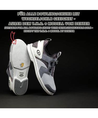 Emax Dexter SST Replacement Soles for Bowling Shoes | Trim-to-Fit Velcro Accessories | Compatible with S2 S3 S4 S5 S6 S8 S10 S11 S12 T2+ T5 - Buy Online on SooperMarket.com