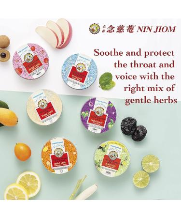 Nin Jiom Herbal Candy - Oringinal Flavour (Tin) 60g - Buy Online on SooperMarket.com