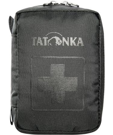 Tatonka First Aid XS - DIY First Aid Bag with Divided Compartment & Belt Loop - Compact Black (10 x 7 x 4 cm) - Buy Online on SooperMarket.com
