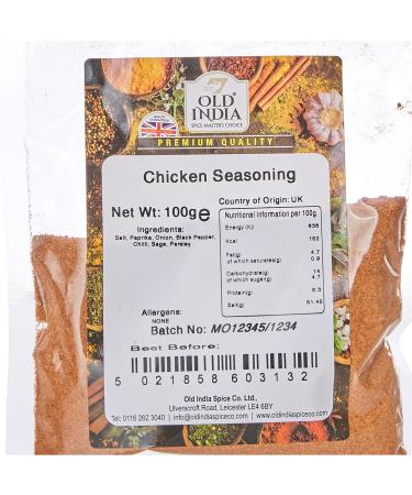 Old India Chicken Seasoning 100g - Authentic Blend for Flavorful Chicken Dishes - Buy Online on SooperMarket.com
