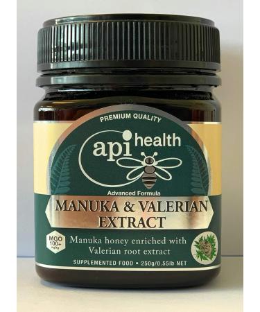 Manuka Honey & Valerian 250g MGO 100- World's Innovation for Your Health Manuka Honey Enriched with Valerian Extract - Buy Online on SooperMarket.com