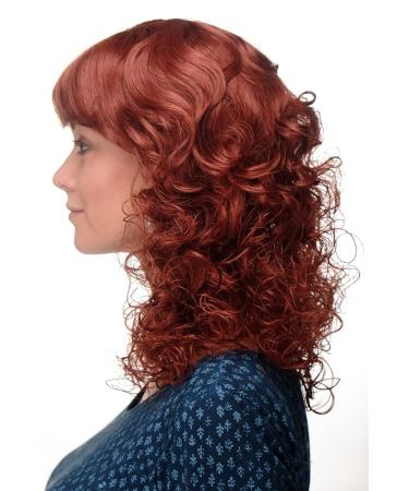 Buy WIG ME UP Romantic Red Copper Curly Half Length Wig - 45 cm MC008-130 | International Shipping Available - Buy Online on SooperMarket.com