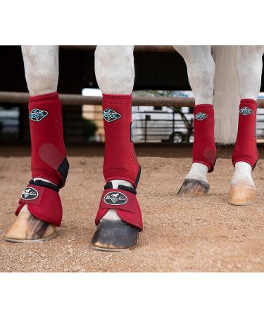 Professional's Choice 2XCOOL Sport Medical Boots - 4-Pack Medium Crimson | International Shipping Available - Buy Online on SooperMarket.com