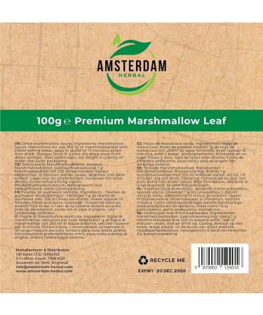 Amsterdam Herbal Premium Mix 100g - 100% Natural Marshmallow Leaf - Coffee Shop Quality - Buy Online on SooperMarket.com