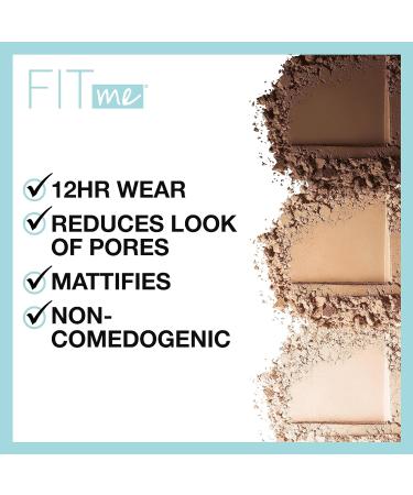 Maybelline Fit Me Matte Poreless Powder - True Beige 0.3 Ounce | Shop Internationally - Buy Online on SooperMarket.com