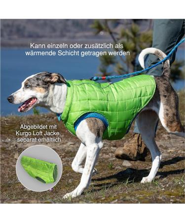 Kurgo Core Dog Sweater XL - Lightweight Fleece 2-Way Zipper Harness Compatible - Purple Violet | International Shipping - Buy Online on SooperMarket.com