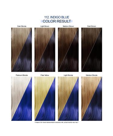 Adore Vegan/Cruelty-Free Hair Dye - 112 Indigo Blue 4 Fl Oz (Pack of 1) - Buy Online on SooperMarket.com