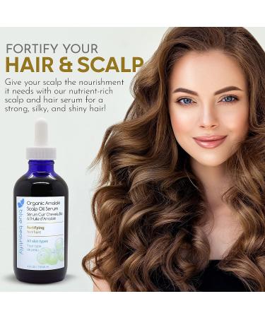 Blue Beautifly Organic Amalaki Scalp Oil Serum - Hair Growth & Nourishing Treatment 4 fl oz - Buy Online on SooperMarket.com