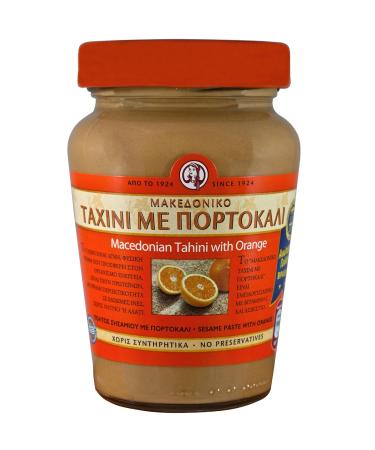 Haitoglou Macedonian Tahini with Orange 700g Greek Sesame Paste | Buy Internationally - Buy Online on SooperMarket.com