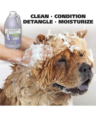 Wahl 4-in-1 Calming Pet Shampoo 64 Oz - Lavender Chamomile, Cleans, Conditions, Detangles, Moisturizes - Buy Online on SooperMarket.com