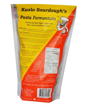 Kaslo Sourdough Pasta Combo: High Protein Vegan Food with Probiotics | Easy Digestion Superfood | Classic Rotini & Radiatori Pack - Buy Online on SooperMarket.com
