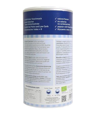 Buy Organic Erythritol - Calorie-Free Sugar Substitute Sweetener (800g) | Vegan Zero Calories International Shipping - Buy Online on SooperMarket.com