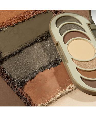 Julep Eyeshadow 101 Pro Powder Palette - Olive You: 6 Shade Matte & Shimmer Eyeshadows - Buy Online on SooperMarket.com