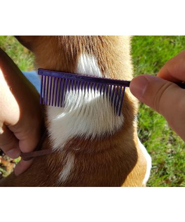 Resco Professional Medium Nickel Pet Grooming Comb - For Optimal Pet Grooming Results - Buy Online on SooperMarket.com
