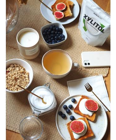 BioTechUSA Xylitol Powder containing Exclusively xylitol unflavoured Sweetener 500 g - Buy Online on SooperMarket.com