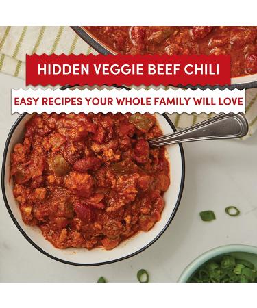 Prego Hidden Super Veggies Traditional Italian Tomato Sauce 24oz Jar - Pack of 6 | Deliciously Healthy Pasta Sauce - Buy Online on SooperMarket.com