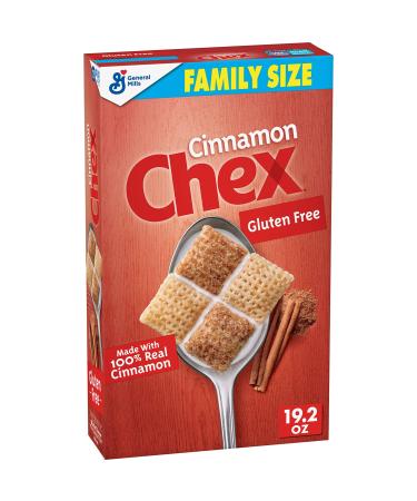 Cinnamon Chex Breakfast Cereal, Gluten Free, 19.2 oz 1.2 Pound (Pack of 1)
