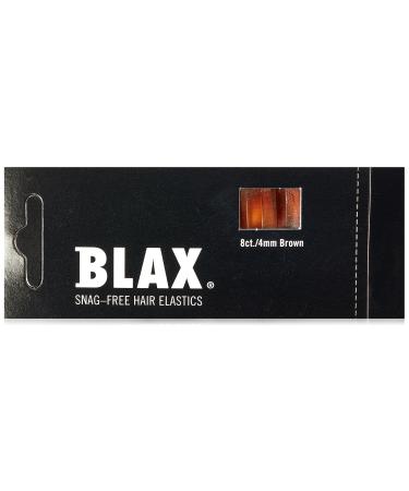 Blax hair tie without metal parts brown