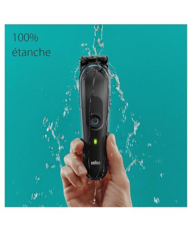 Buy Brown MGK5411 Body Razor 9-in-1 | Top Men's Grooming Tool - International Shipping Available - Buy Online on SooperMarket.com
