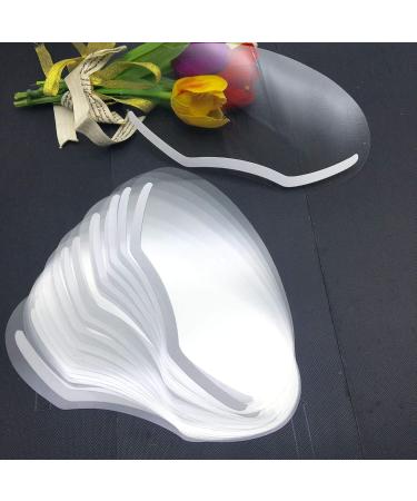 Lwtosis Transparent Hairspray Shield Mask for Hairdressers - 100pcs Face Protection for Salon & Barber Use - Buy Online on SooperMarket.com
