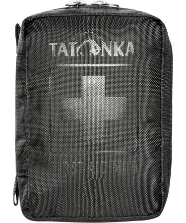 Tatonka First Aid Mini Set - Compact First Aid Kit for Outdoor Adventures Hiking & Cycling - Includes Tick Pliers - 10x7x4cm Black - Buy Online on SooperMarket.com