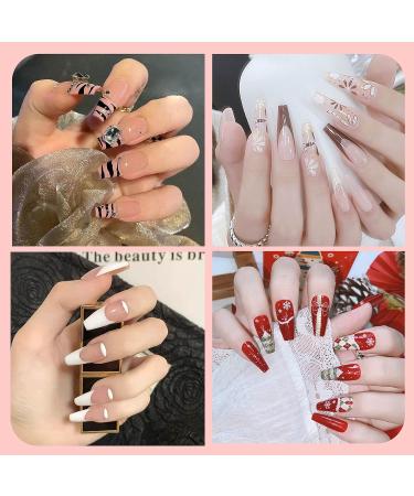 DADYOUPIN Silicone Nail Stamper Double Sided French Nail Art Stamp with Scraper - Buy Online on SooperMarket.com