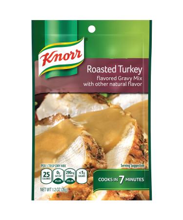 Knorr Roasted Turkey Gravy Mix, 1.2-Ounce (Pack of 12) Turkey Gravy 1.2 Ounce (Pack of 12)