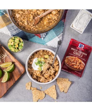 McCormick White Chicken Chili Seasoning Mix  1.25 oz White Chicken 1.25 Ounce (Pack of 1) - Buy Online on SooperMarket.com