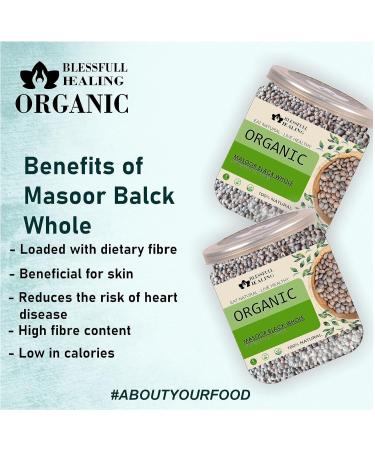 Blessfull Healing Organice MASOOR Black Whole 2 lb (907 Gram) - Buy Online on SooperMarket.com