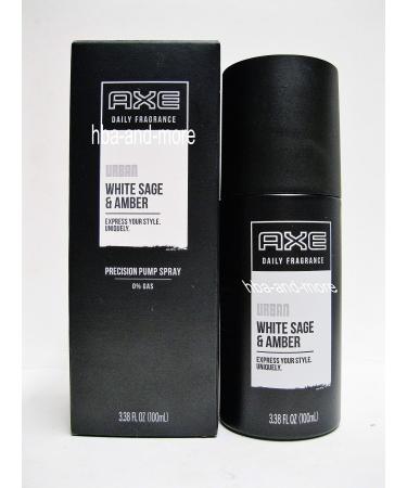 Axe Daily Fragrance Urban White Sage & Amber Pump Spray 3.38oz (1 Can)
