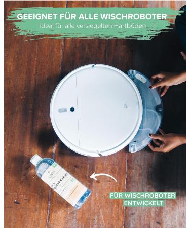 Heldengr n KO Floor Cleaner for Moped Robot - Yuzu & Lemongrass | Streak-Free Quick-Drying 1L - Premium Robot Cleaning Agent - Buy Online on SooperMarket.com