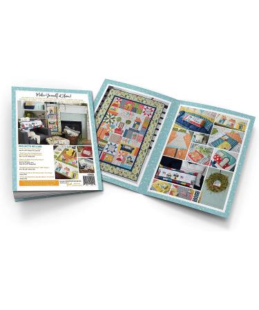 Kimberbell Make Yourself At Home Quilt Machine Embroidery CD & Book - 44x60 Size with Bonus Projects, Hoops Included - KD805 - Buy Online on SooperMarket.com
