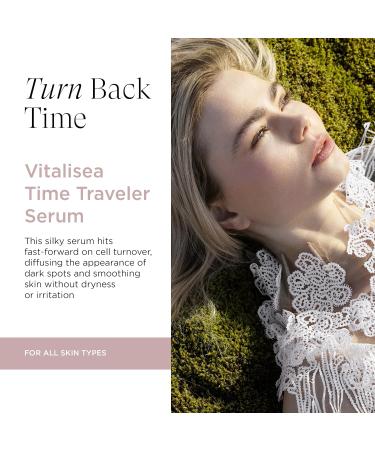 Vitalisea Time Traveler Facial Serum | Bio-Retinol Anti-Aging Organic | Vegan & Enhances Cellular Turnover | 1 Oz - International Shipping - Buy Online on SooperMarket.com