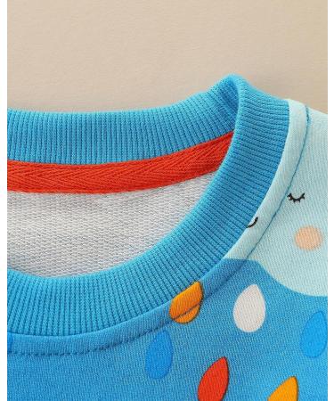 Girls Cotton Sweatshirt | Kids Casual Jumper Long Sleeve Pullover | Toddler T-Shirt | Ages 1-12 | Unicorn Design | Size 4-5 Years - Buy Online on SooperMarket.com