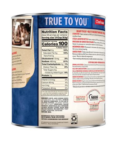Chef-mate Que Bueno White Queso and Nacho Cheese Sauce  Canned Food  6 lb. 10 oz. Bulk Can - Buy Online on SooperMarket.com